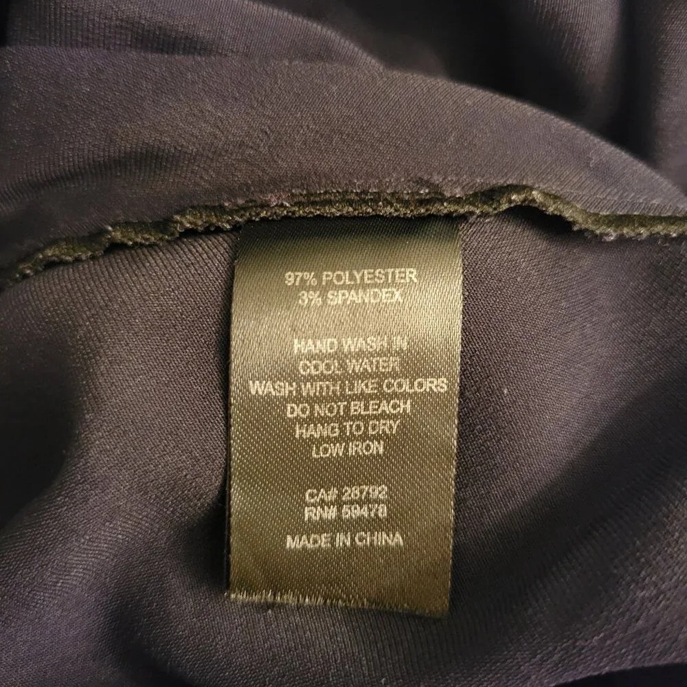 House Of Harlow 1960 Black Slip Dress XL Adjustable Straps Cruise‎ Party Summer